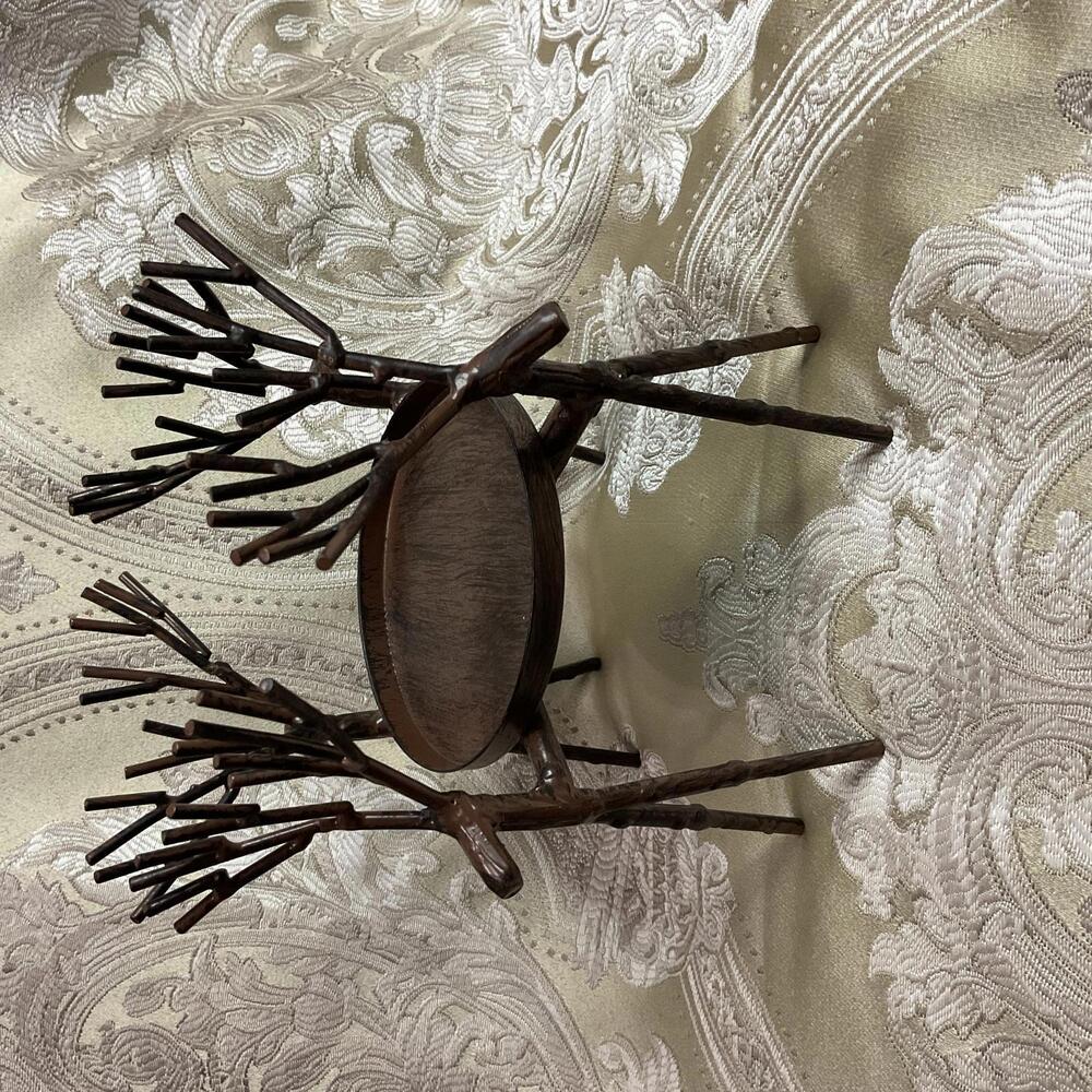 Yankee Candle Brown Reindeer Antler Candle Holder Trio